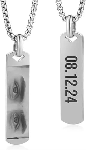 Personalized Eye Necklace